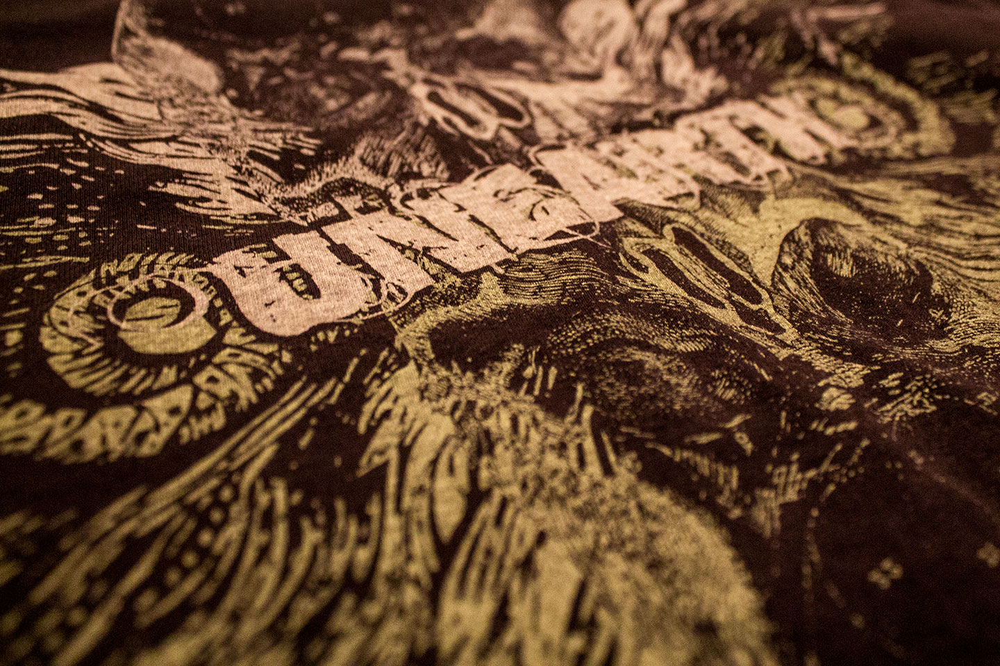 Unearth 2 Color T-shirt Design